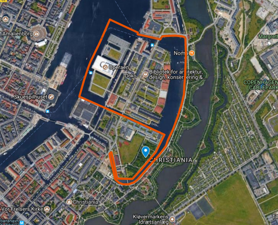 SUP allowed area